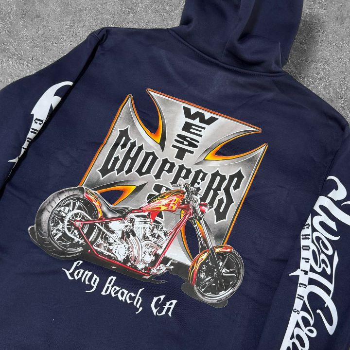 West Coast Choppers】ウエストコーストチョッパーズ パーカー クロス