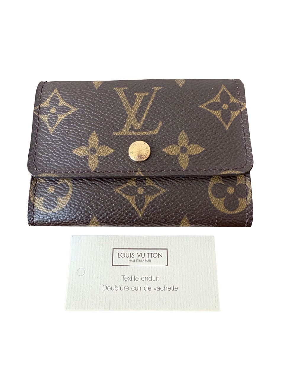 鑑定済み展示品】 LOUIS VUITTON ルイヴィトン モノグラム ポルトモネ