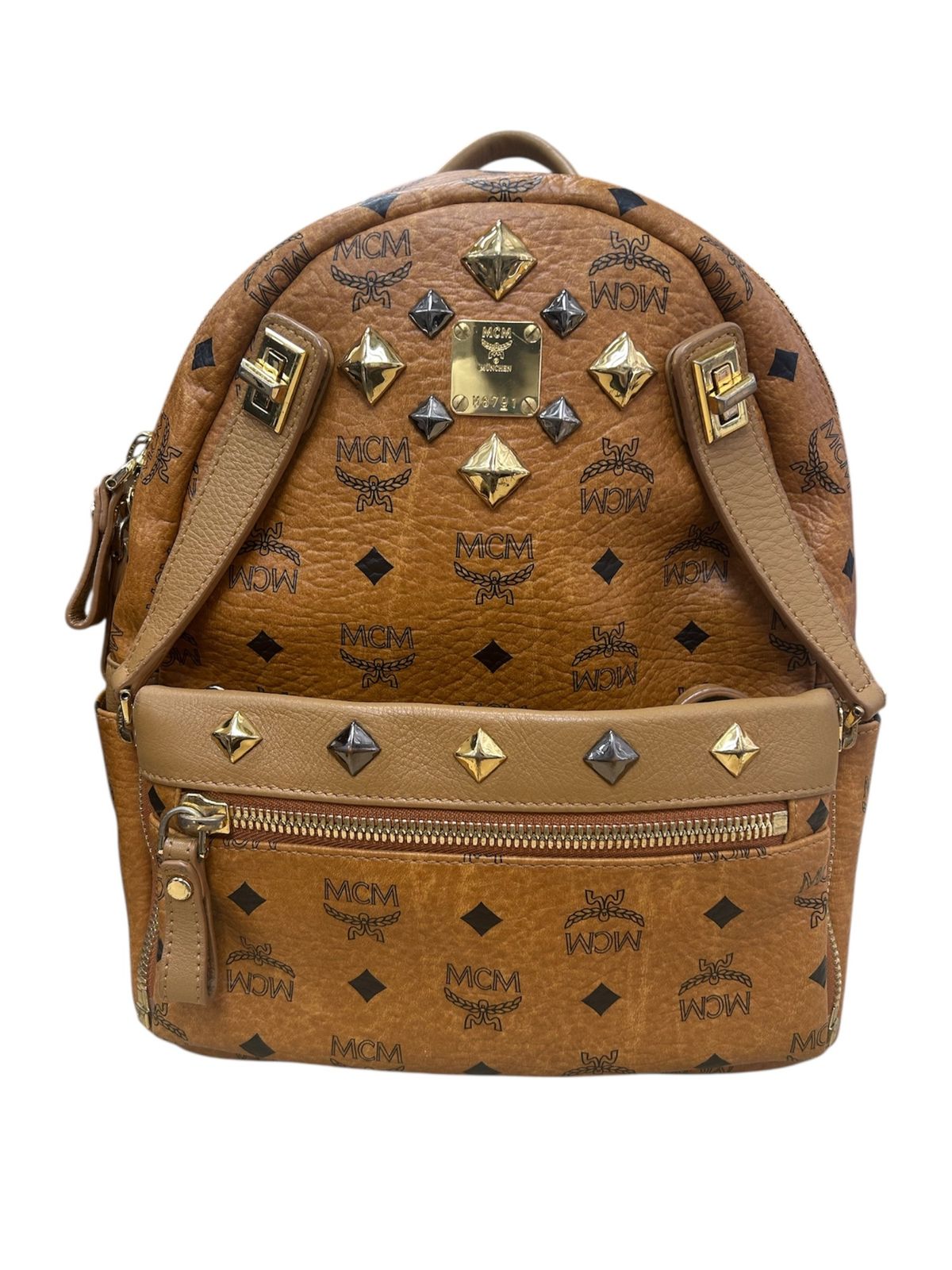 MCM (エムシーエム) バックパックコニャックリュック ショルダー