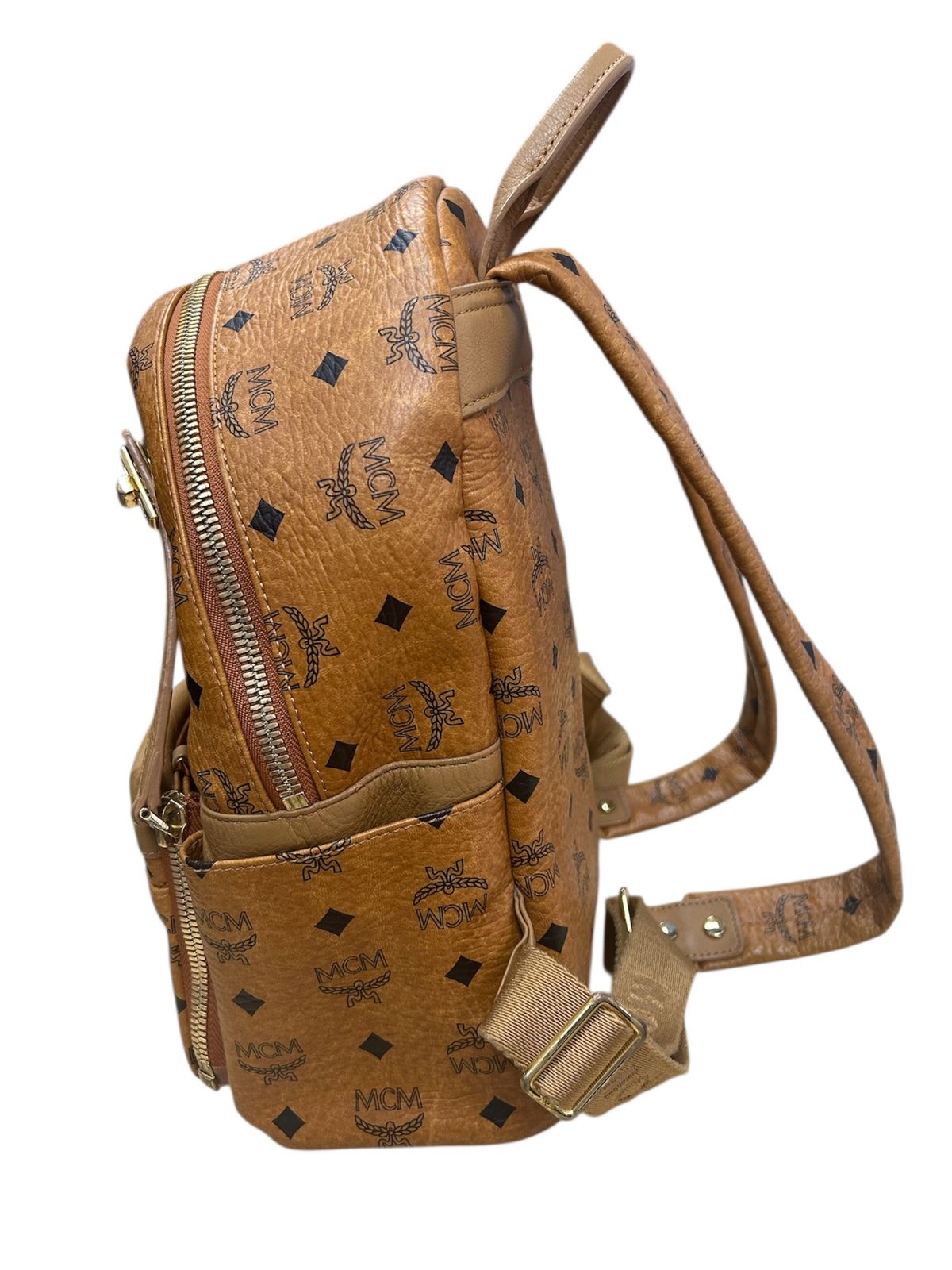 MCM (エムシーエム) バックパックコニャックリュック ショルダーポーチ