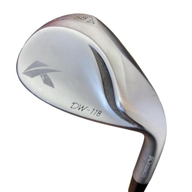 中古】 キャスコ Dolphin Wedge DW-118 シルバー 58° ウェッジ WG NS