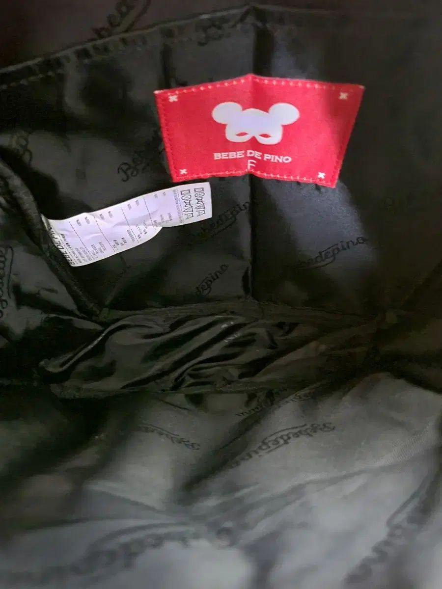 BEBE DE PINO ベベデピノ オールオーバー ヒューゴ CHECK 덤블 ファー