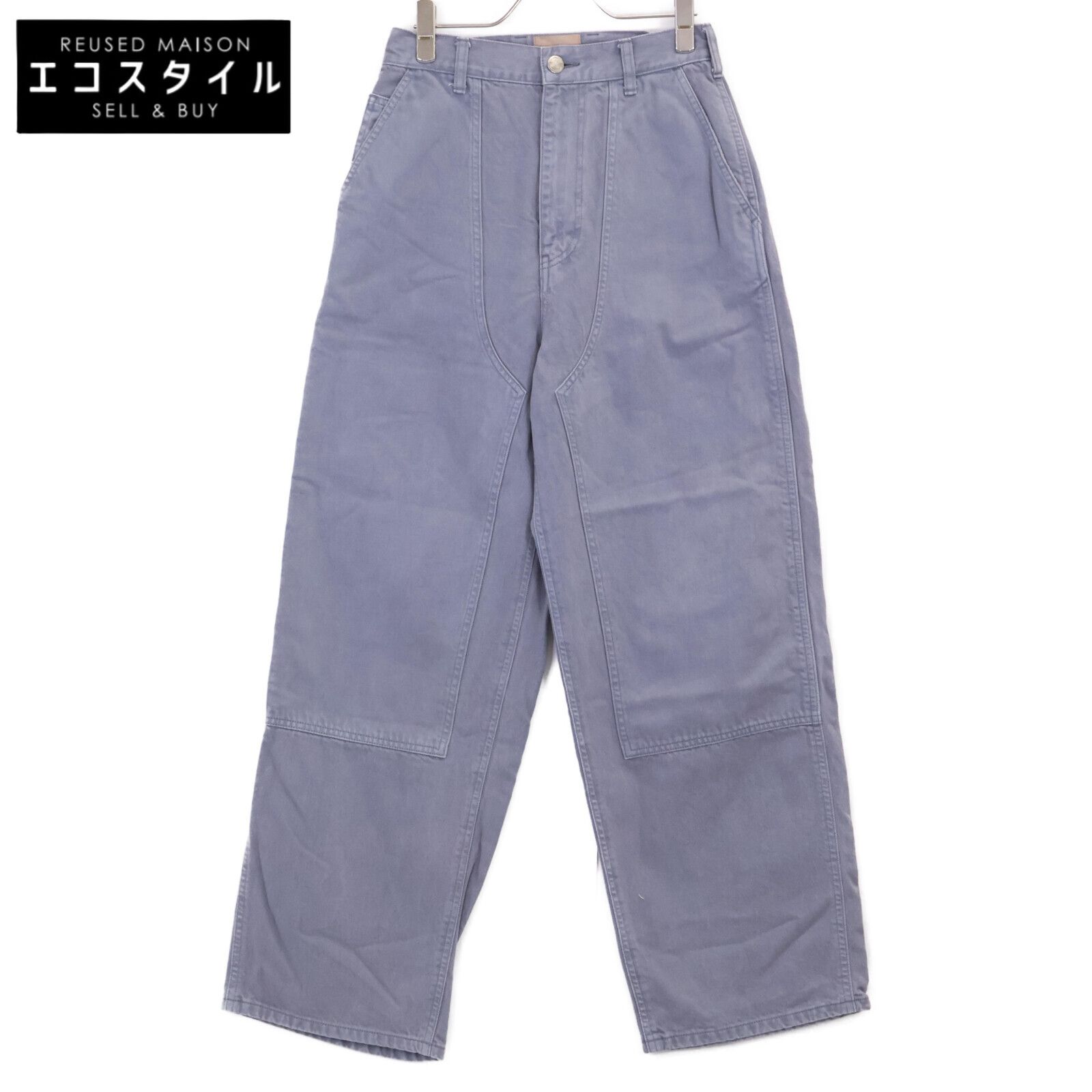 THE SHISHIKUI シシクイ ペインターパンツ 36ブルー THE SHISHIKUI シシクイ ﾌｪｲﾄﾞﾌﾞﾙｰ ｺｯﾄﾝ100 ﾍﾟｲﾝﾀｰﾊﾟﾝﾂ 34 - メルカリ