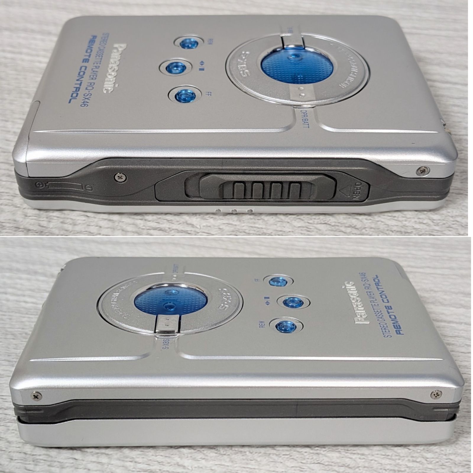 パナソニック ジャンク品 RQ-SX46-S ポータブルカセットプレイヤー