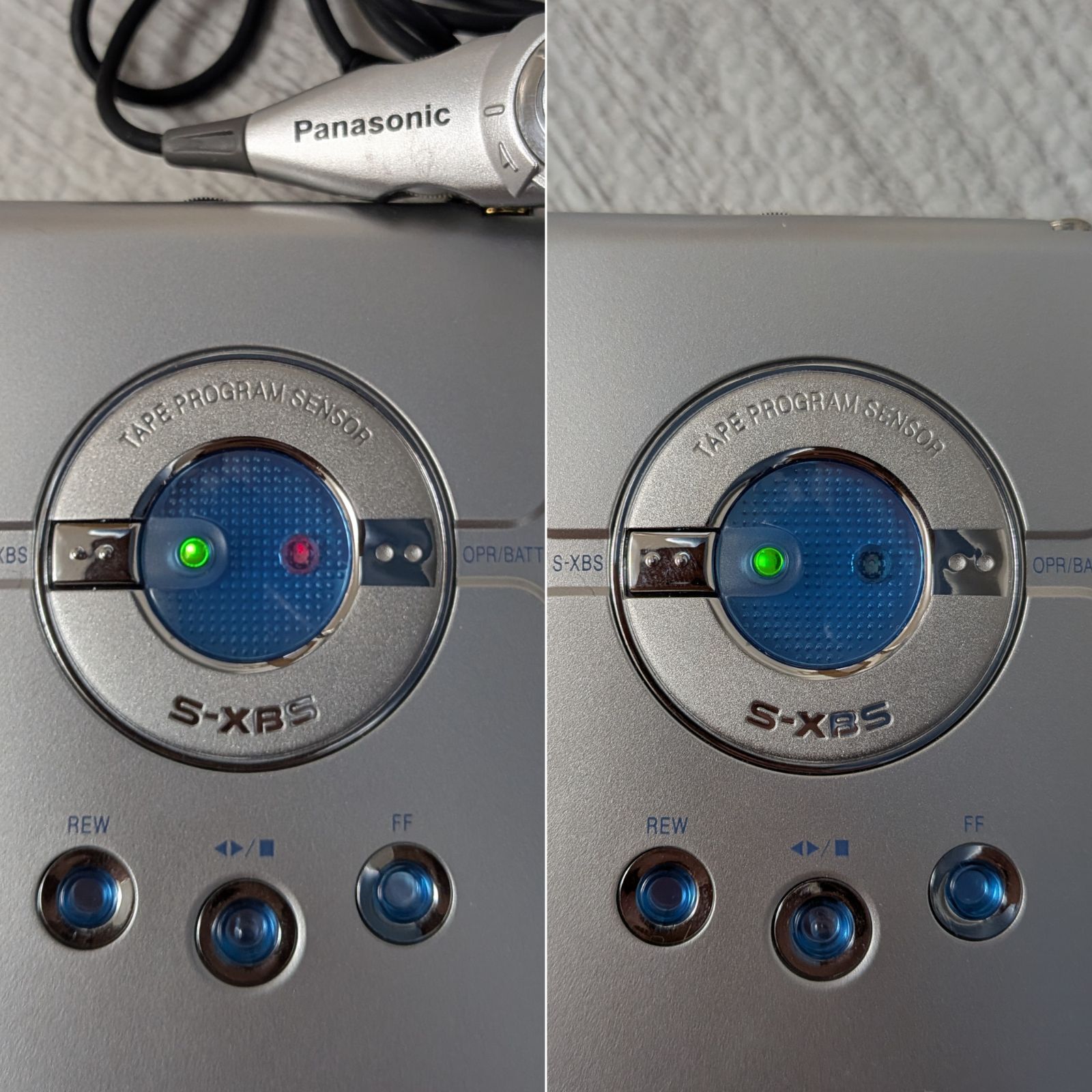 パナソニック ジャンク品 RQ-SX46-S ポータブルカセットプレイヤー