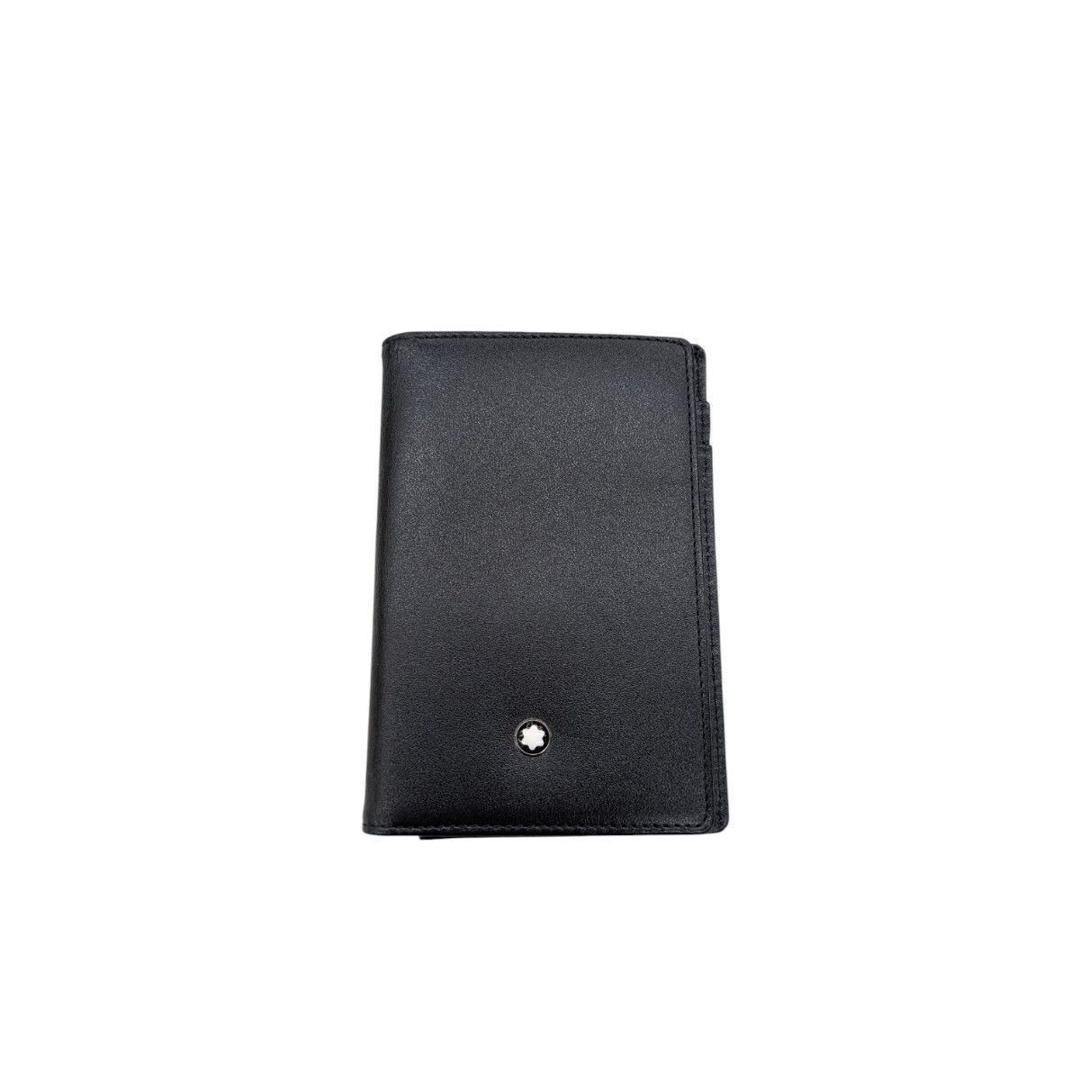 MONTBLANC モンブラン カードケース 名刺入れ BLK ブラック レザー