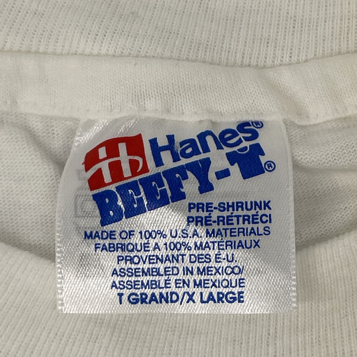 Hanes ヘインズ 90~00S ｻﾙﾊﾞﾄﾞｰﾙﾀﾞﾘ 器官と手 ﾛﾝｸﾞｽﾘｰﾌﾞｶｯﾄｿｰ ｱｰﾄT XL