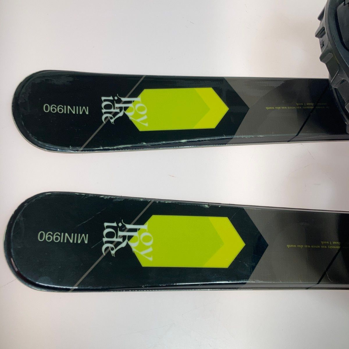 ◎◎ JOYRIDE MINI990 99cm ショートスキー ファンスキー ビンディング