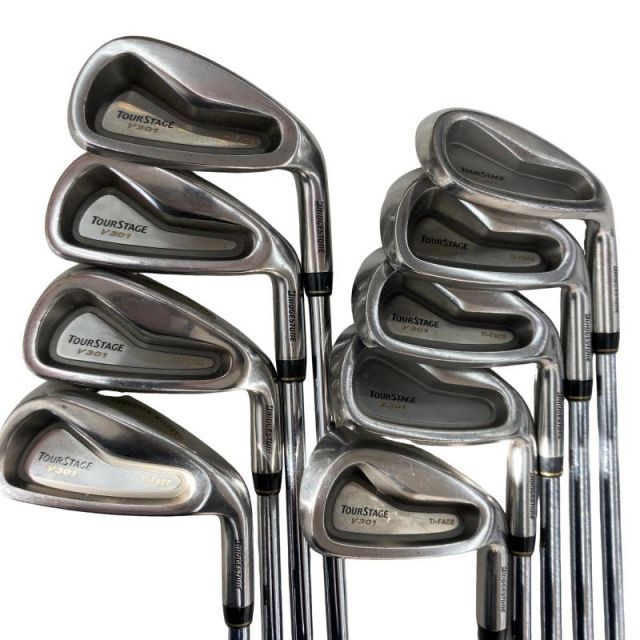 中古】 ブリヂストン TOURSTAGE V301 10S アイアンセット IR NS PRO