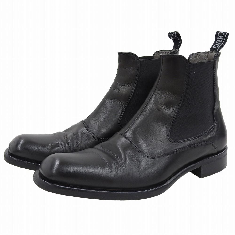 【エンポニオアルマーニ】サイドゴアブーツ EMPORIO ARMANI エンポリオアルマーニ レザー サイドゴアブーツ メンズ