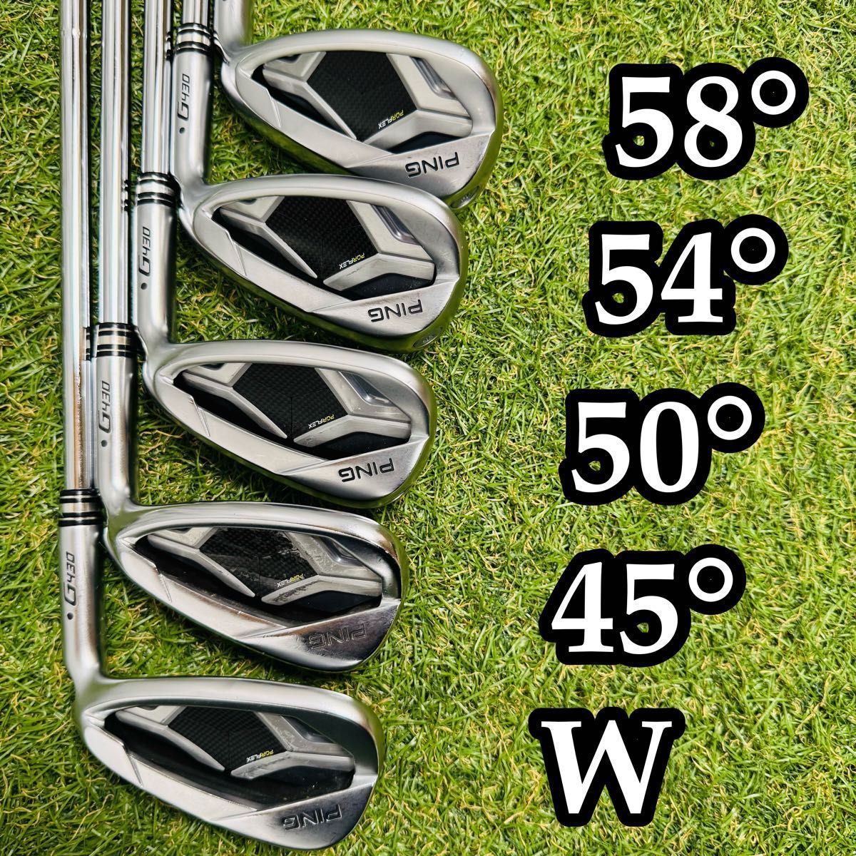 良品】豪華10本 ピン G430 黒ドット メンズアイアンセット S - メルカリ