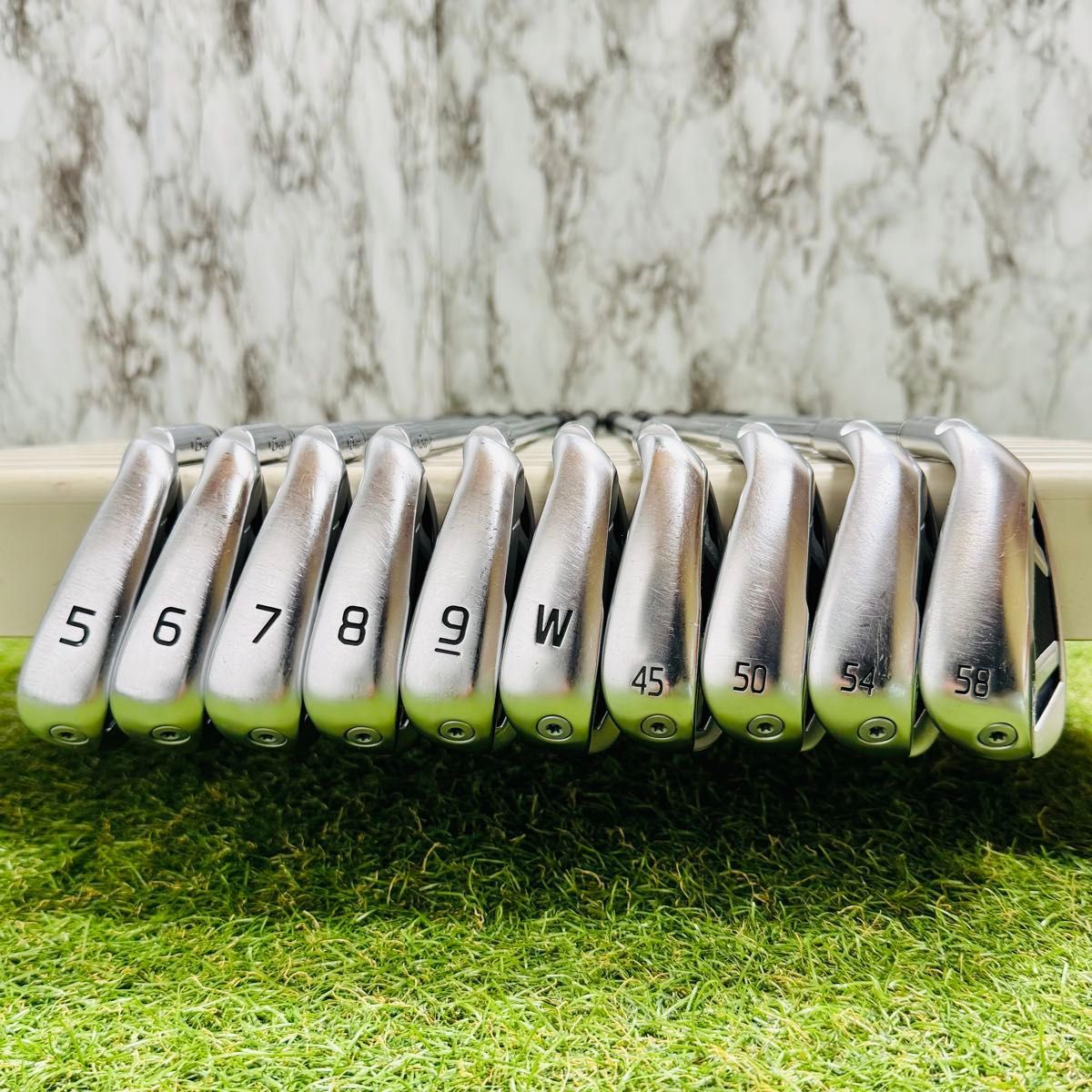 【良品】ピン G430 黒ドット メンズアイアンセット 6本 スチール S 良品】豪華10本 ピン G430 黒ドット メンズアイアンセット S - メルカリ