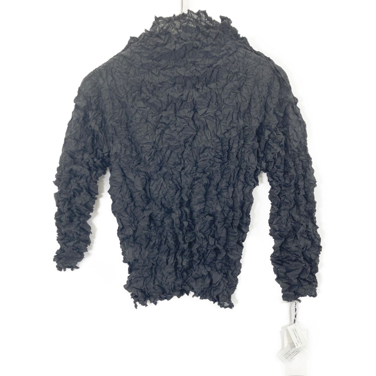 me ミー/イッセイミヤケ 23SS MI32FJ402 ﾌﾞﾗｯｸ ﾒﾚﾝｹﾞﾄｯﾌﾟ F - メルカリ