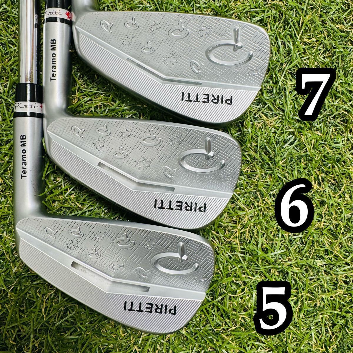 美品】最高級 ピレッティ テラモCB メンズアイアンセット 6本 スチール