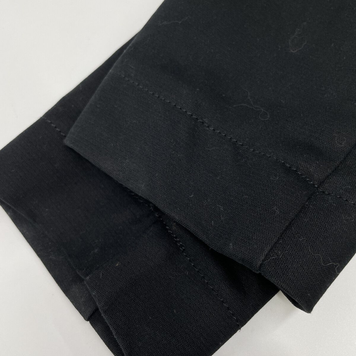 MM6 エムエムシックス S32AA0082 ﾌﾞﾗｯｸ ﾘﾌﾞｶﾗｰﾛﾝｸﾞｺｰﾄ 38 - メルカリ 