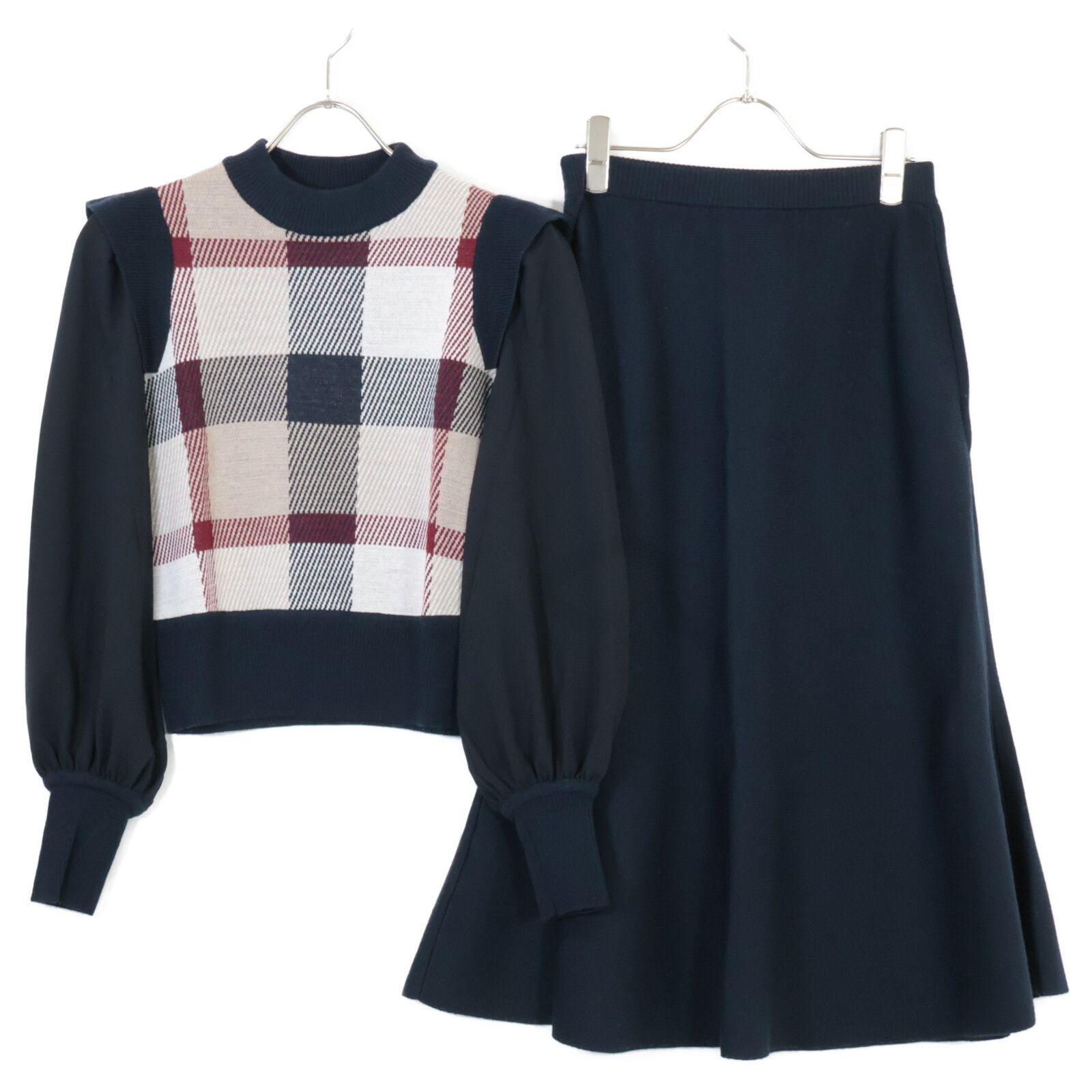 BLUE LABEL CRESTBRIDGE ブルーレーベルクレストブリッジ 23年製 ﾌﾞﾗｯｸ