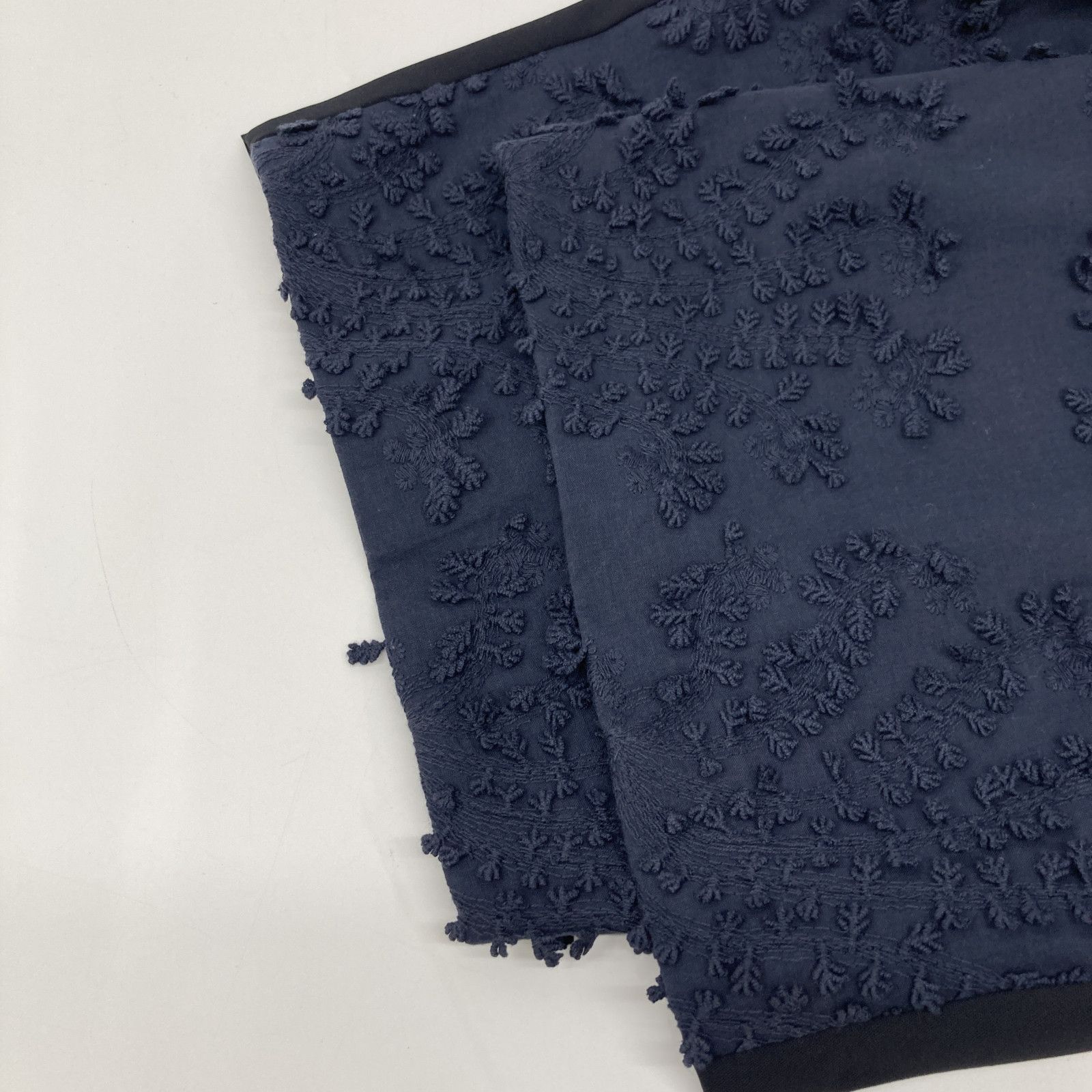 CEaRET シーレット 251004 ﾈｲﾋﾞｰ ﾌﾗﾜｰﾃﾞｻﾞｲﾝ ﾚｰｽﾀｯｸｷﾞｬｻﾞｰﾊﾟﾝﾂ 2  