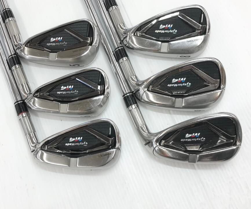 テーラーメイド M4 REAX90 JP Sフレックス アイアンセット 中古【最短