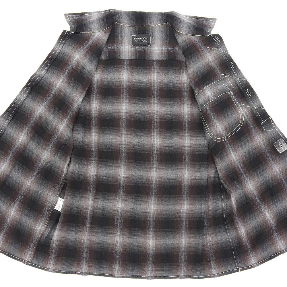NUMBER (N)INE ナンバーナイン 美品 オンブレチェック シャツ NUMBER (N)INE ナンバーナイン 美品 オンブレチェック シャツ