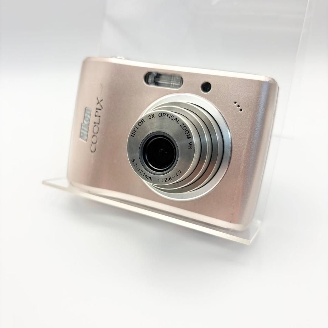 完動品】 ニコン Nikon COOLPIX L15 ピンク 単3電池駆動 完動品