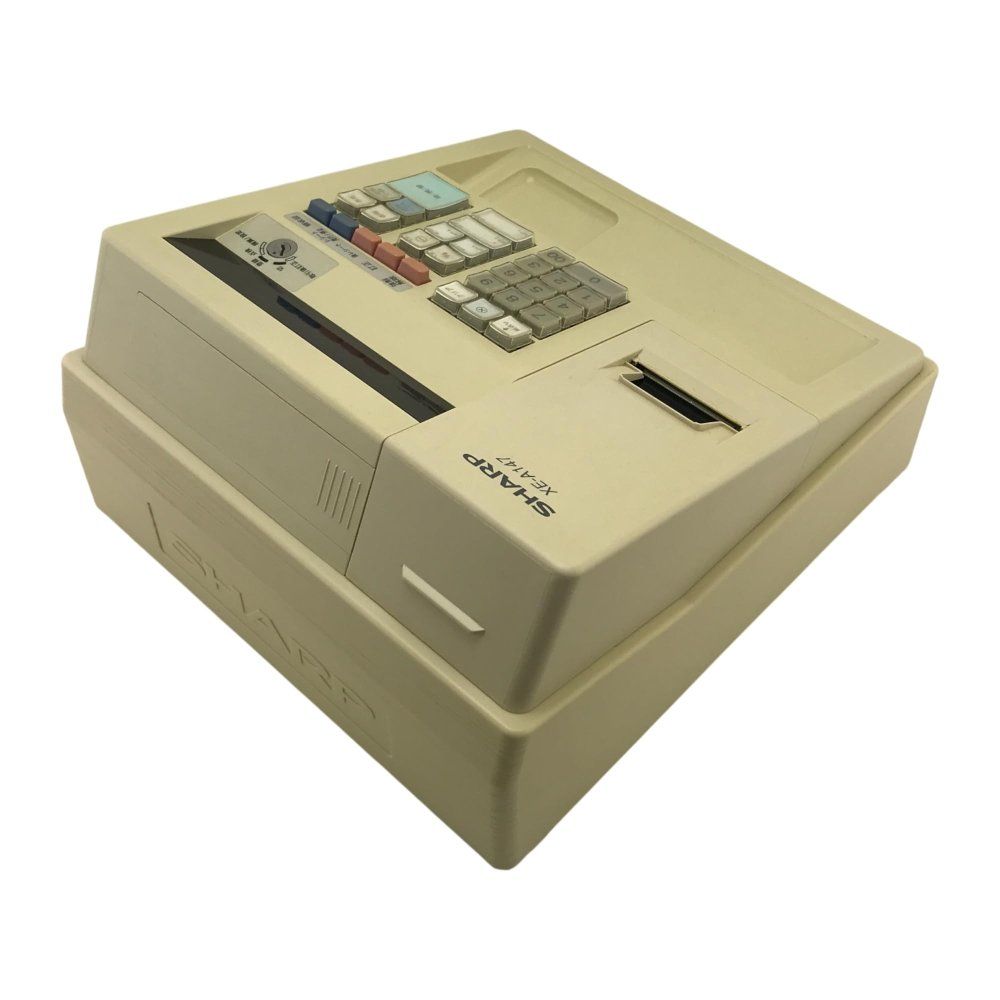 シャープ 電子レジスタ 8部門 ホワイト系 XE-A147-W - メルカリ