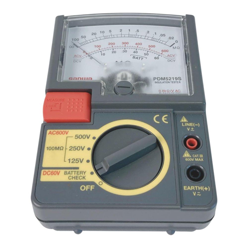 三和電気計器 SANWA アナログ絶縁抵抗計 500V⁄250V⁄125V 三和電気計器 SANWA アナログ絶縁抵抗計 500V⁄250V⁄125V