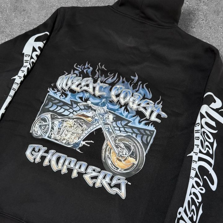 WEST COAST CHOPPERS ウエストコーストチョッパーズ L クロス West Coast Choppers】ウエストコーストチョッパーズ パーカー クロス