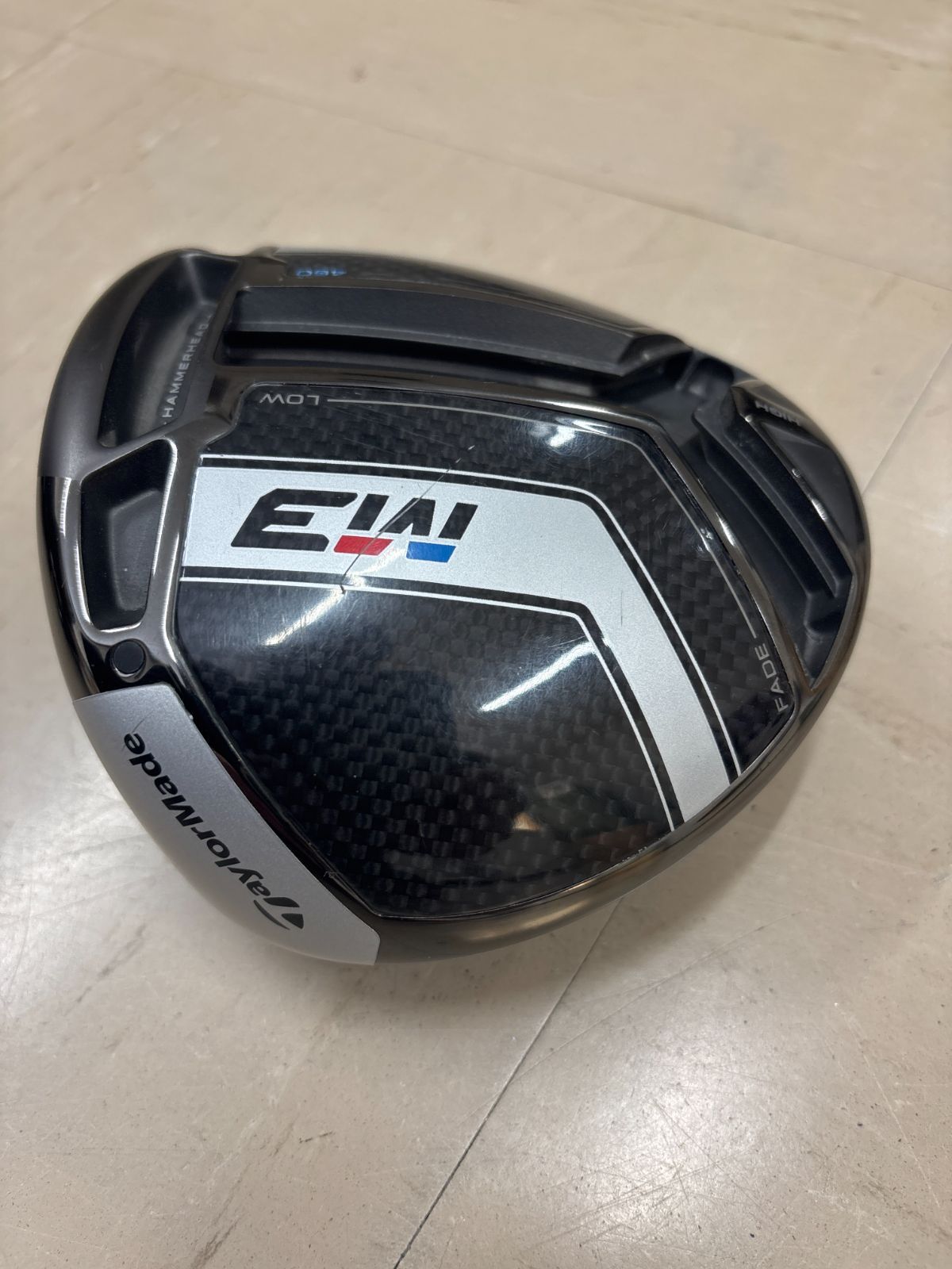 送料無料【名器】TaylorMade テーラーメイド M3 460 ドライバー ヘッド