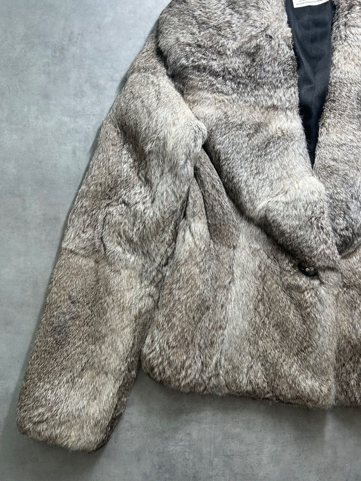 【美品】MORGAN リアルラビットファージャケット　サイズ36 上品 美品】MORGAN リアルラビットファージャケット サイズ36 上品 2026年