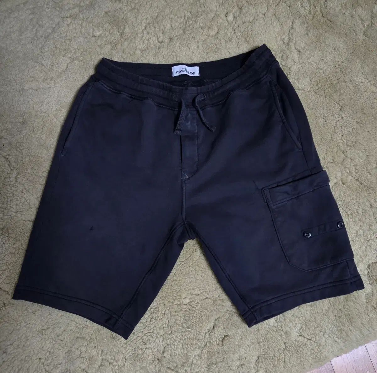 正規品 STONE ISLAND ストーンアイランド スウェット ハーフパンツ S 