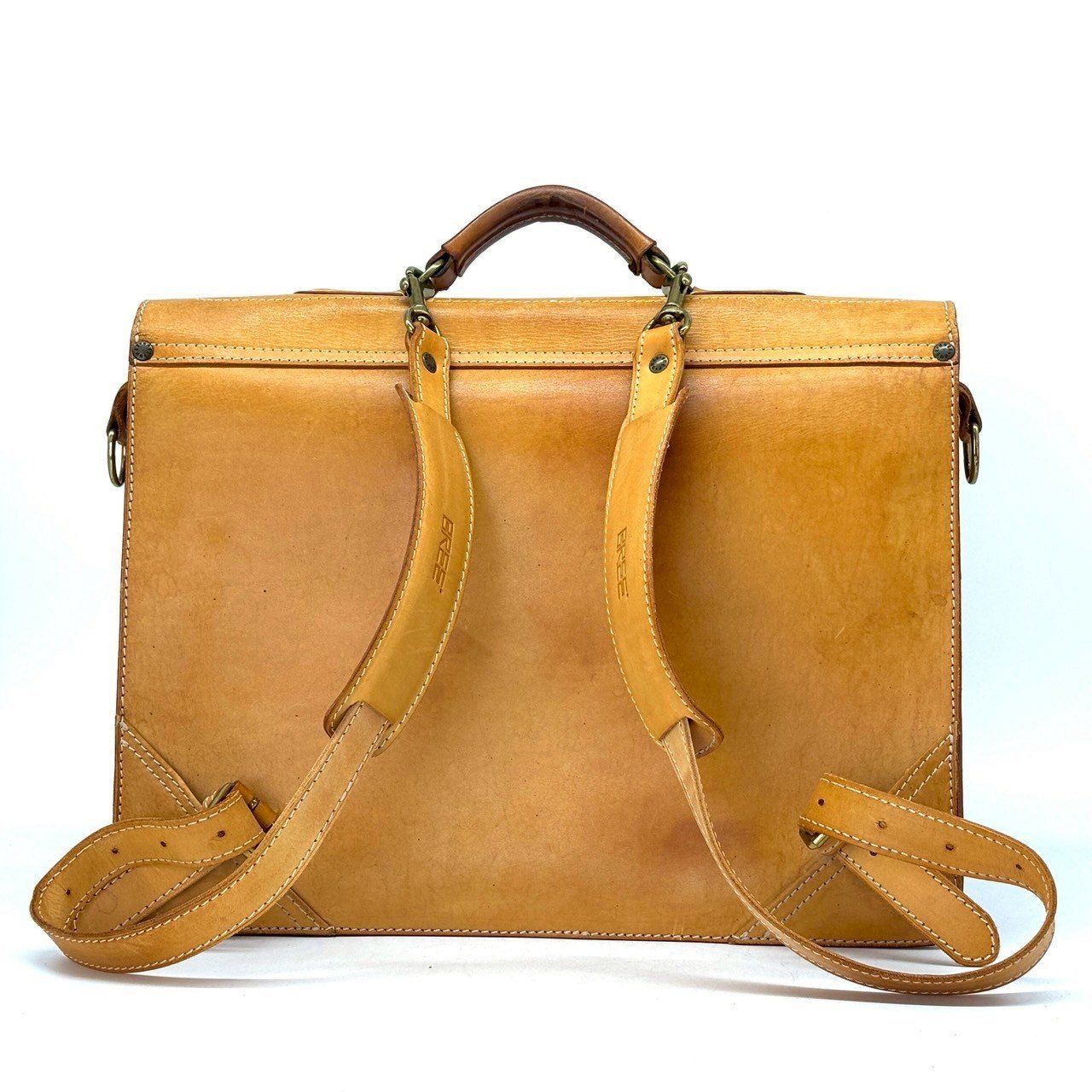 育てる覚悟が、似合う仕事鞄】 BREE 3WAY ブリーフケース ヌメ革