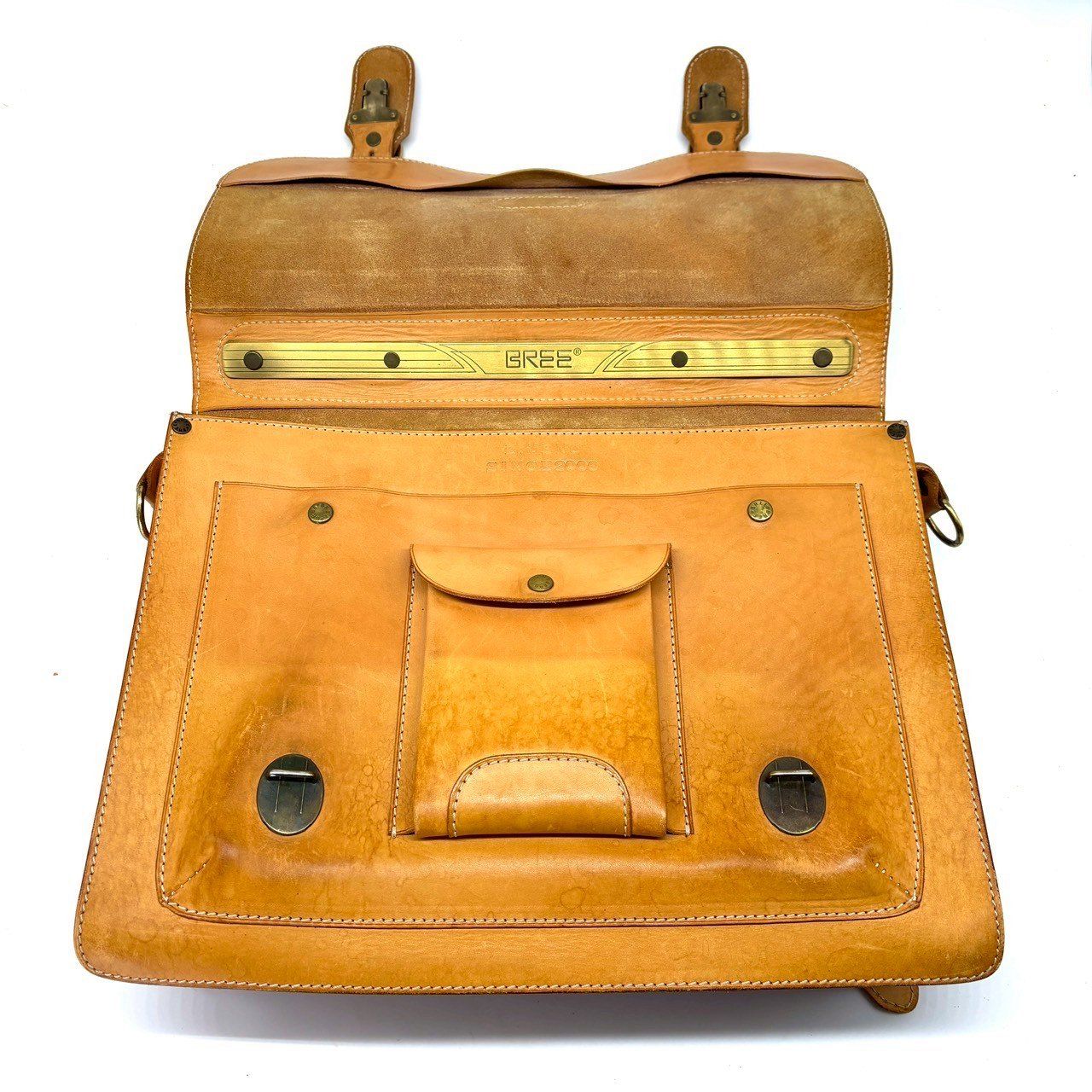 育てる覚悟が、似合う仕事鞄】 BREE 3WAY ブリーフケース ヌメ革