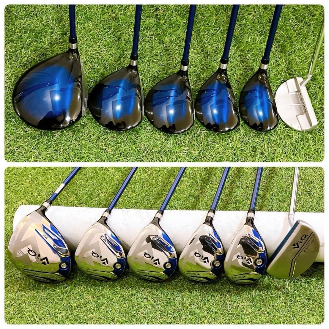 豪華13本 ブリヂストン ツアーステージ VIQ メンズゴルフセット 初心者