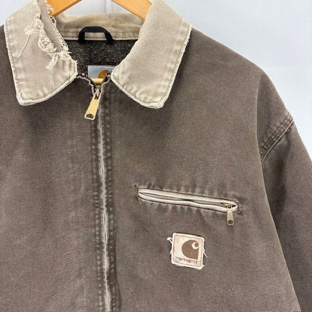 Carhartt 00年代 ダック地 デトロイトジャケット J97 TMB 裏