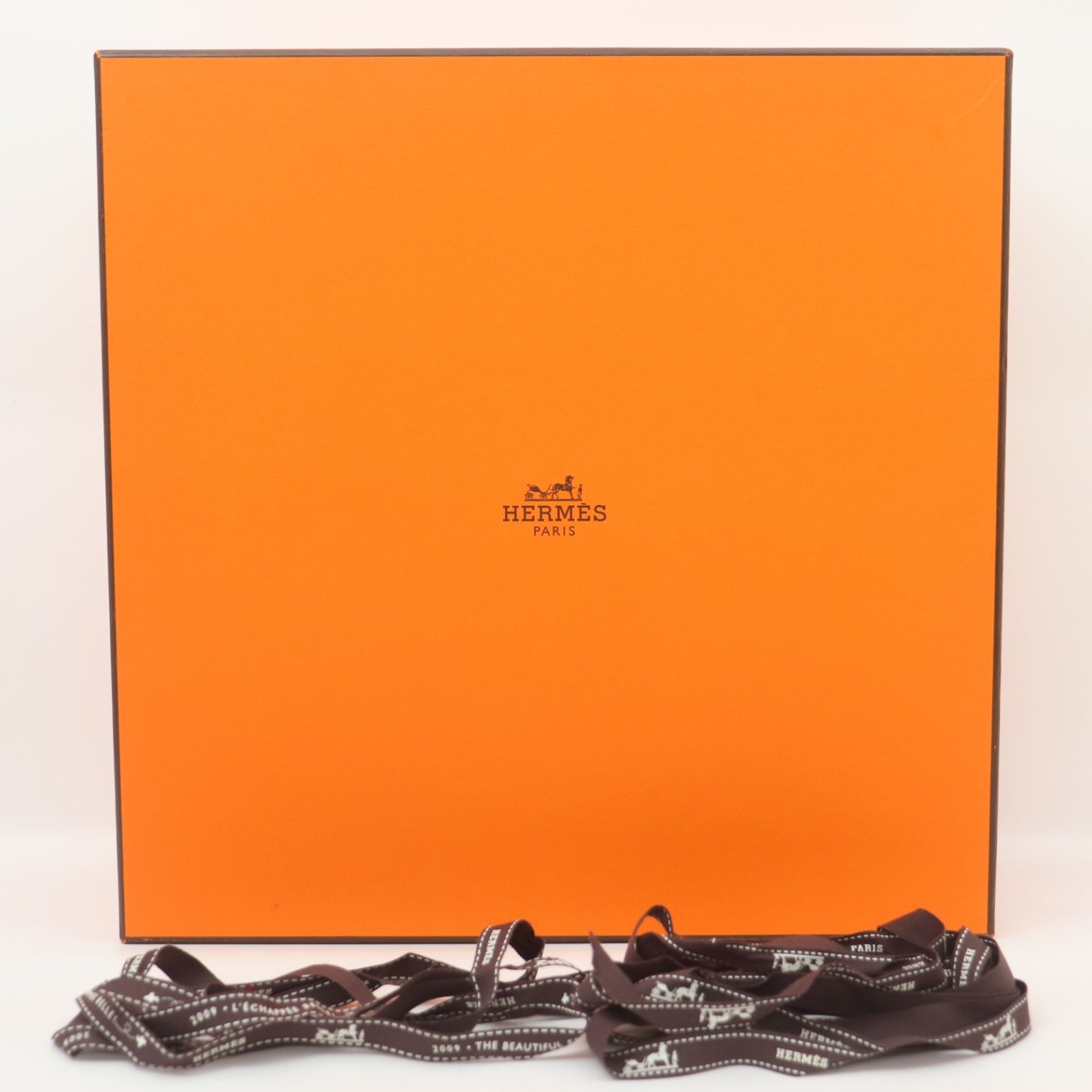 HERMES 空箱　バーキン25 ギフト箱 1497 オレンジ HERMES オレンジ色の箱 バーキン25空箱 1497◻︎ エルメス HERMES