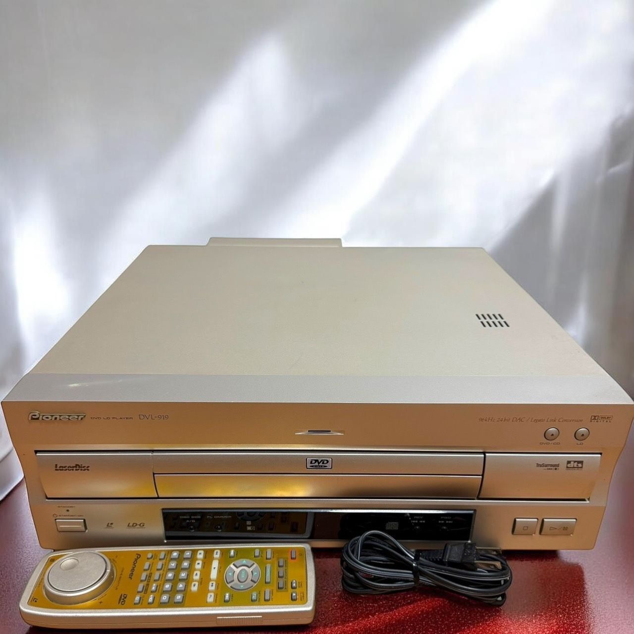 ☆送料無料 美品 Pioneer パイオニア DVL-919 LD DVDプレーヤー