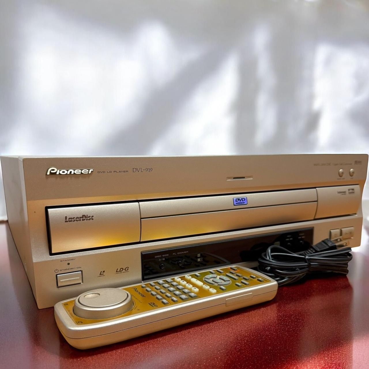 ☆送料無料 美品 Pioneer パイオニア DVL-919 LD DVDプレーヤー