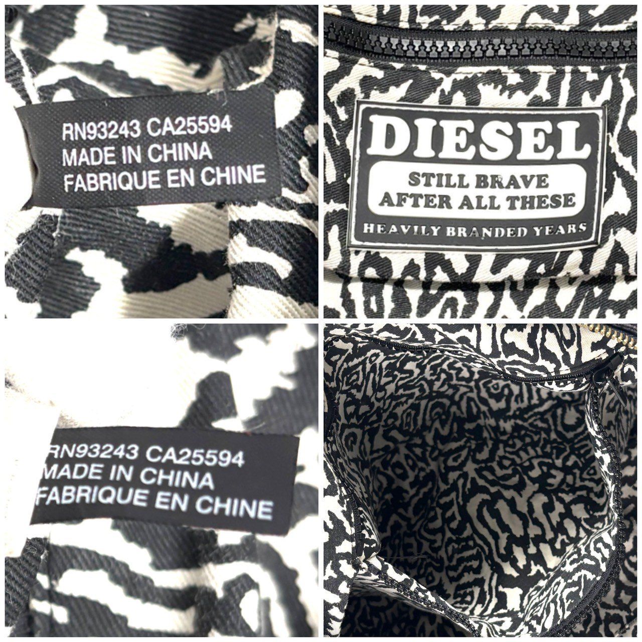 あの頃のDIESELを、今の自分で】 DIESEL Y2K archive tote bag トート