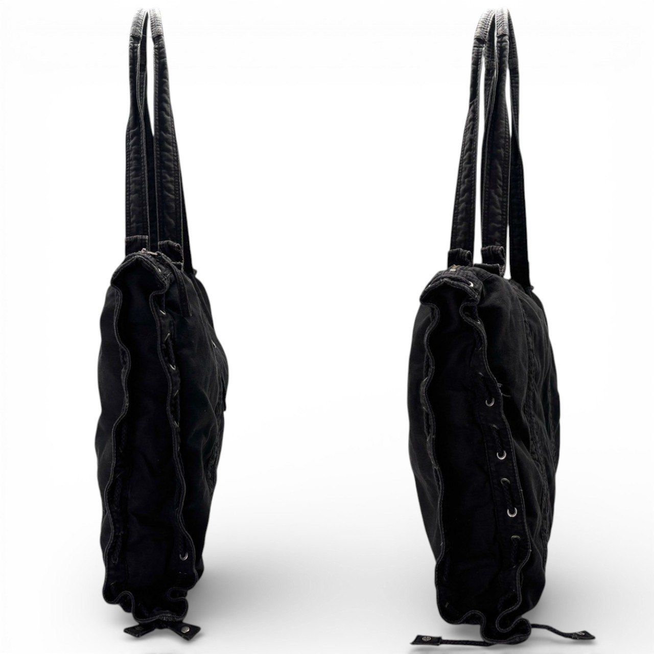 バッグ 00s archive diesel l logo tote あの頃のDIESELを、今の自分で】 DIESEL Y2K archive tote bag トート