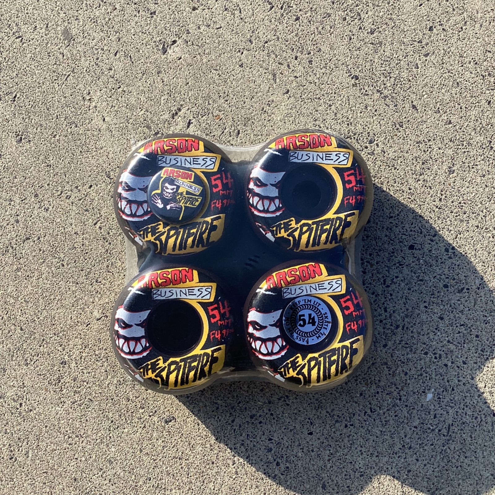 USED] 新古 SPITFIRE BUSINESS CLASSIC WHEEL 99A 54mm ウィール