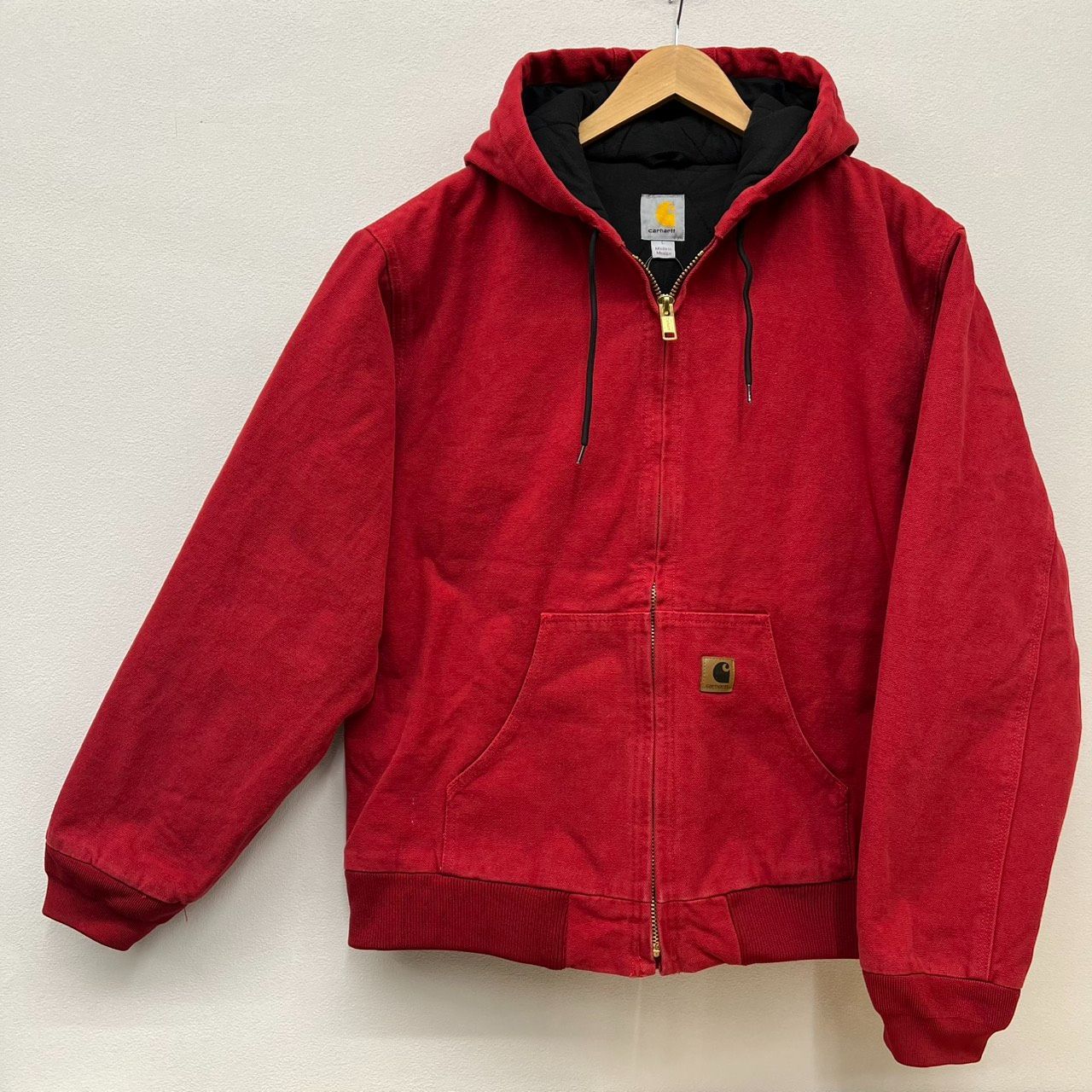 【セール中‼️】Carhartt アクティブジャケット L メキシコ製 Carhartt【カーハート】 アクティブジャケット レッド メキシコ製 L