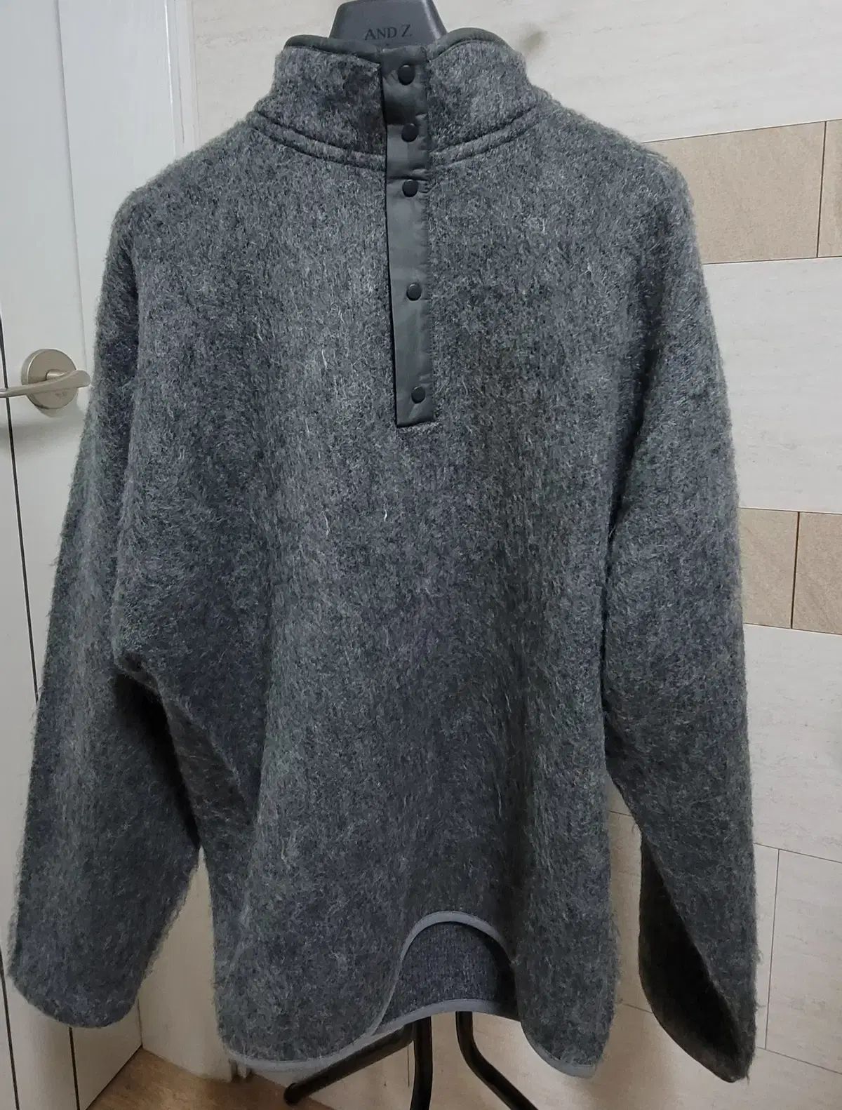 nanamica プルオーバー モヘア セーター (ヘザーグレー xs) - メルカリ