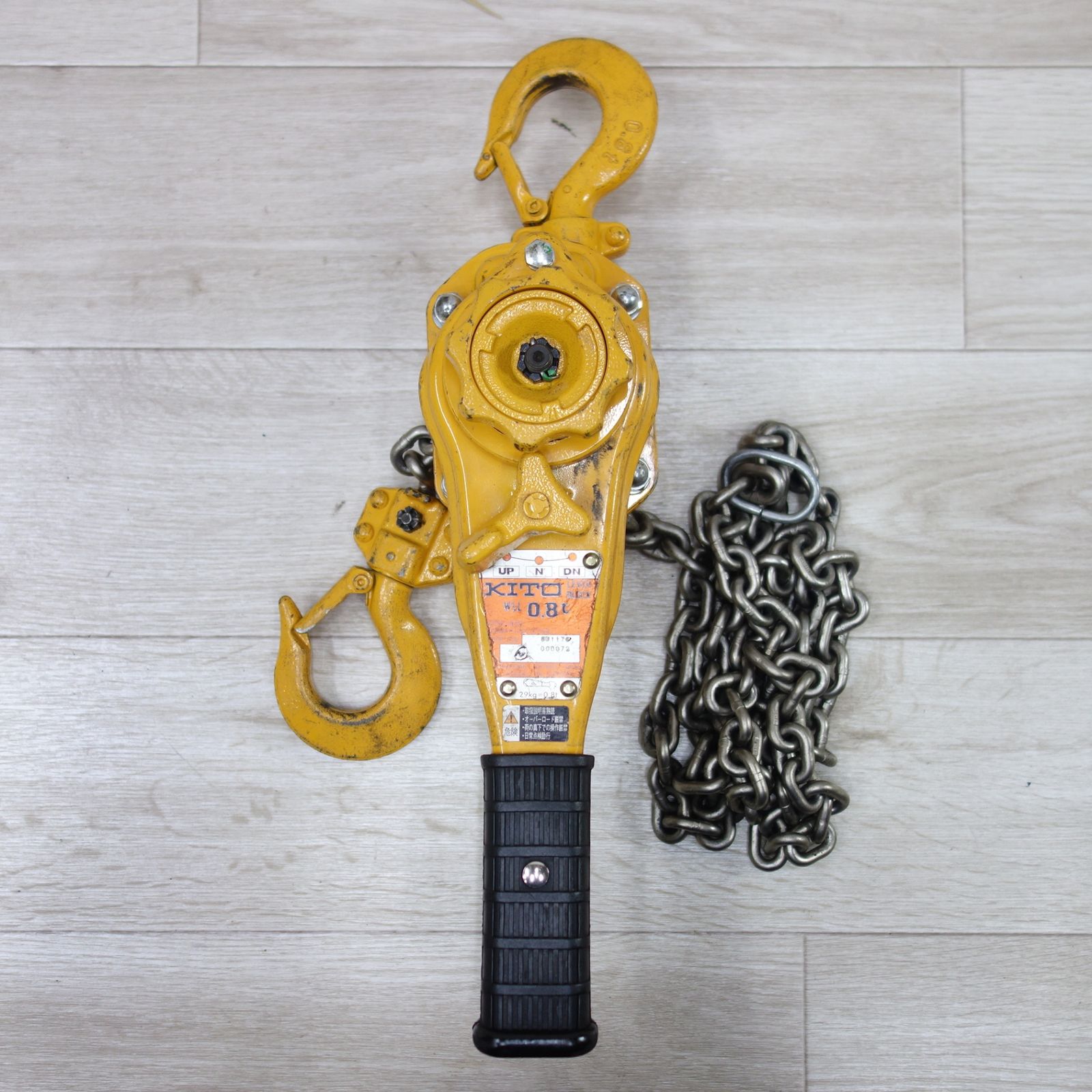 キトー KITO チェーンブロックM3形用部品 ロードシーブ C3BA010-91162