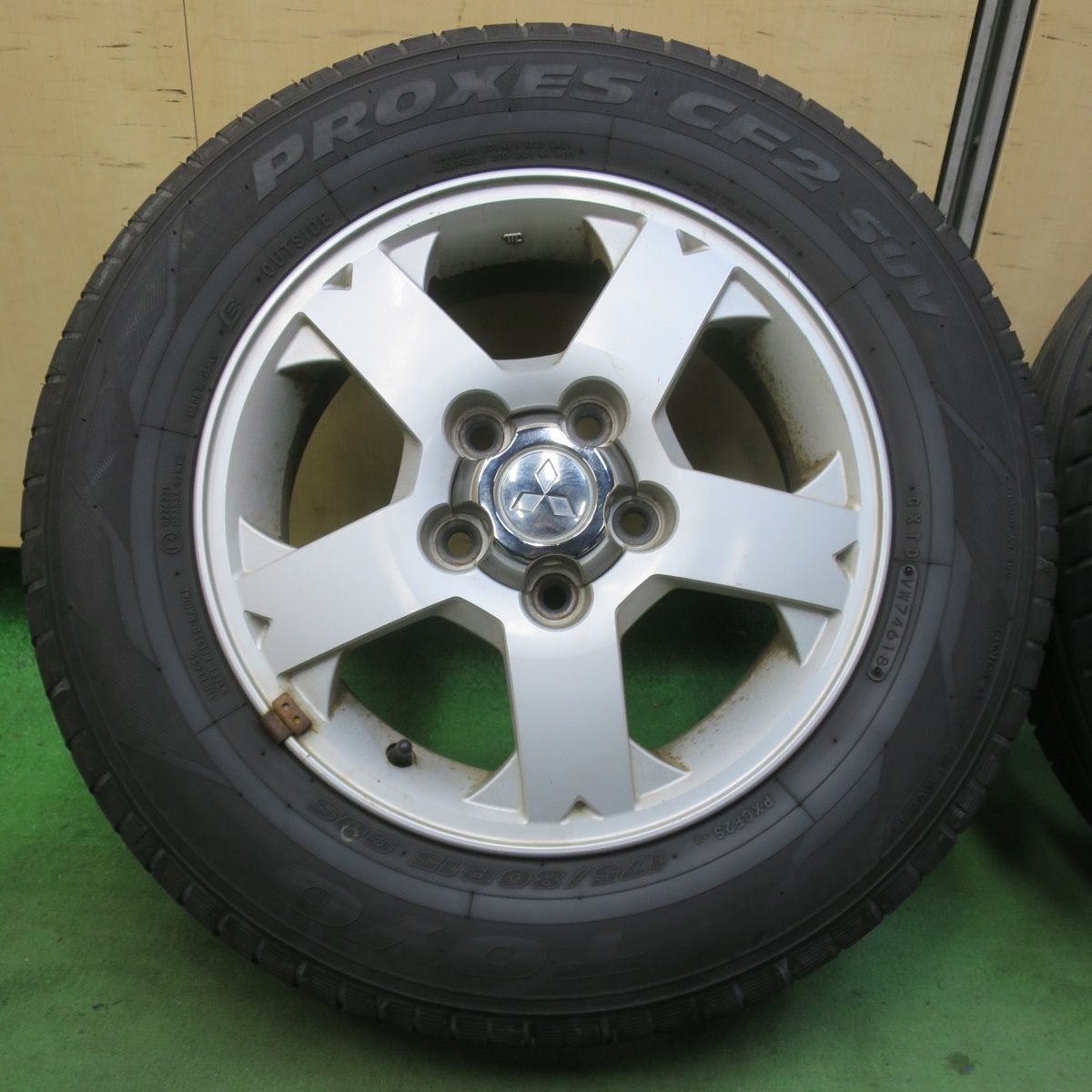 4本価格☆三菱 パジェロ ミニ 純正 175/80R15 トーヨー プロクセス CF2 
