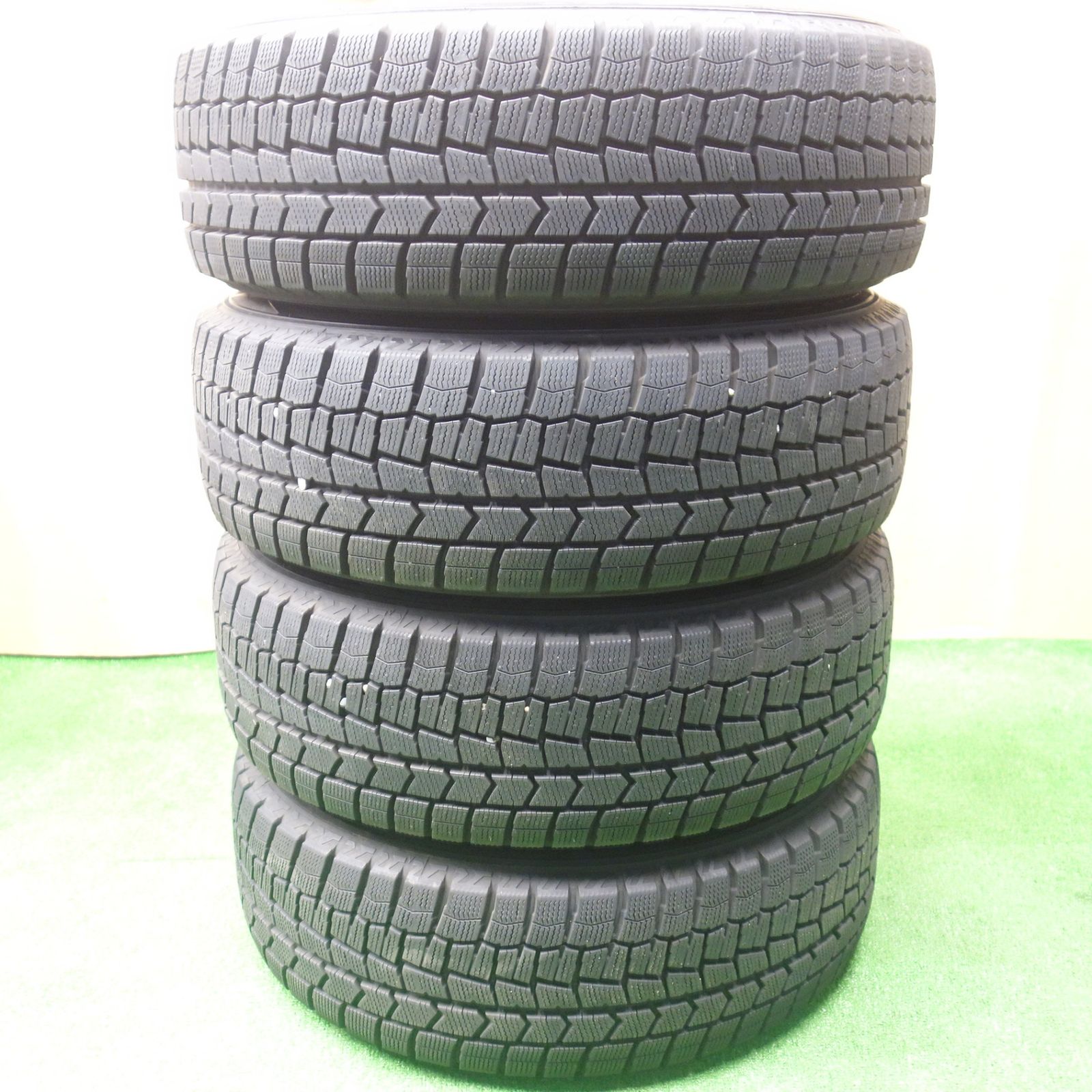 バリ溝！22年！キレイ！ほぼ10分☆スタッドレス 195⁄65R15 ダンロップ