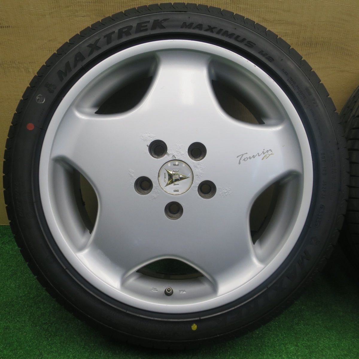 WORK RYVER 17インチ（マルチ） 2本　ホイールセット 未使用！25年☆WORK RYVER Touring EX 215/45R17 マックストレック