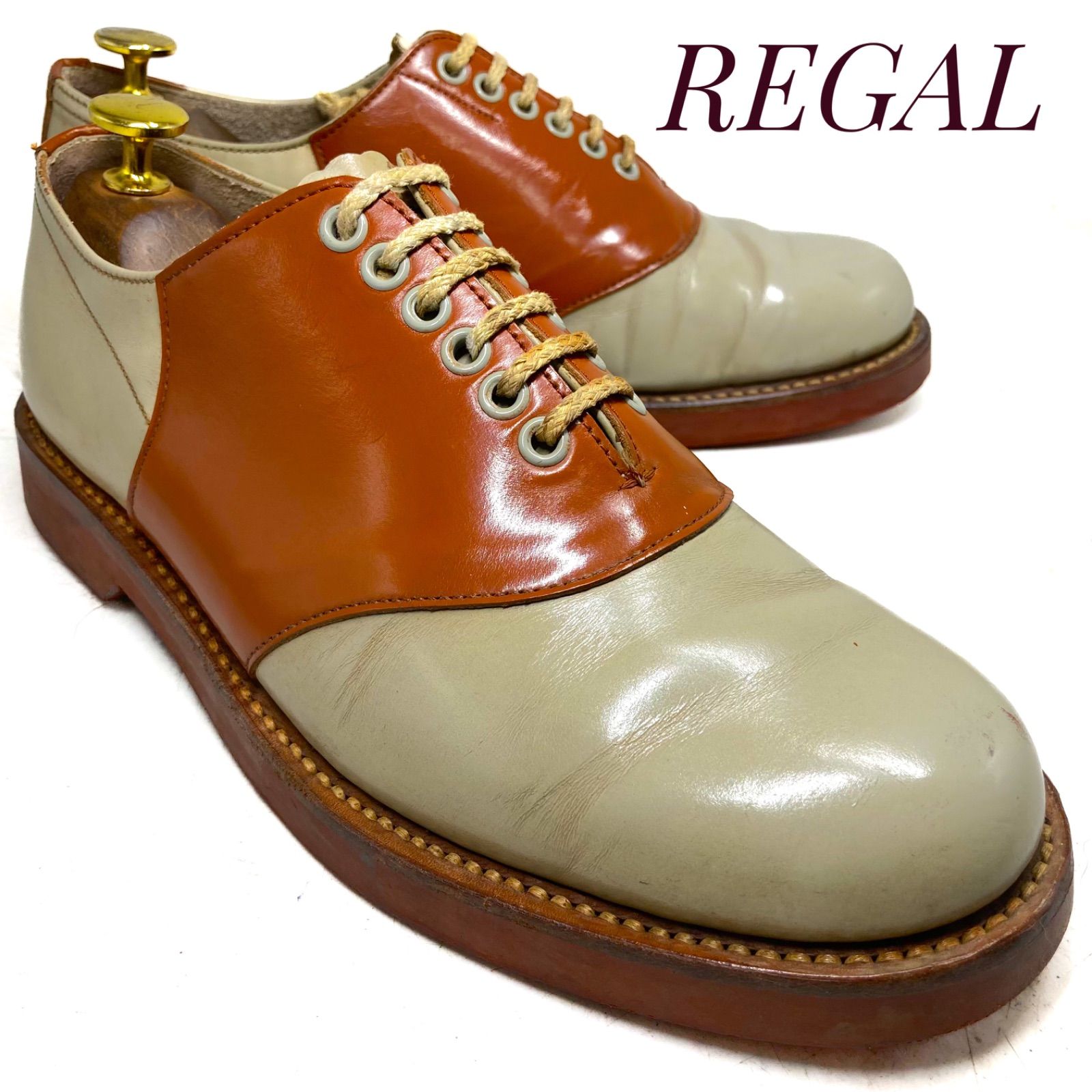 REGAL リーガル サドルシューズ サドルオックスフォード 2051 ブラウン