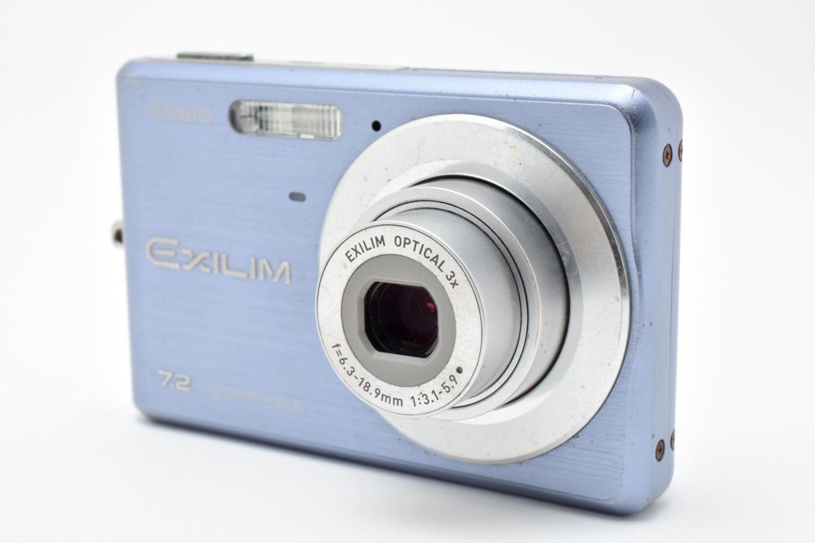 CASIO カシオ EXILM EX-Z77 デジカメ 水色 ライトブルー Amazon