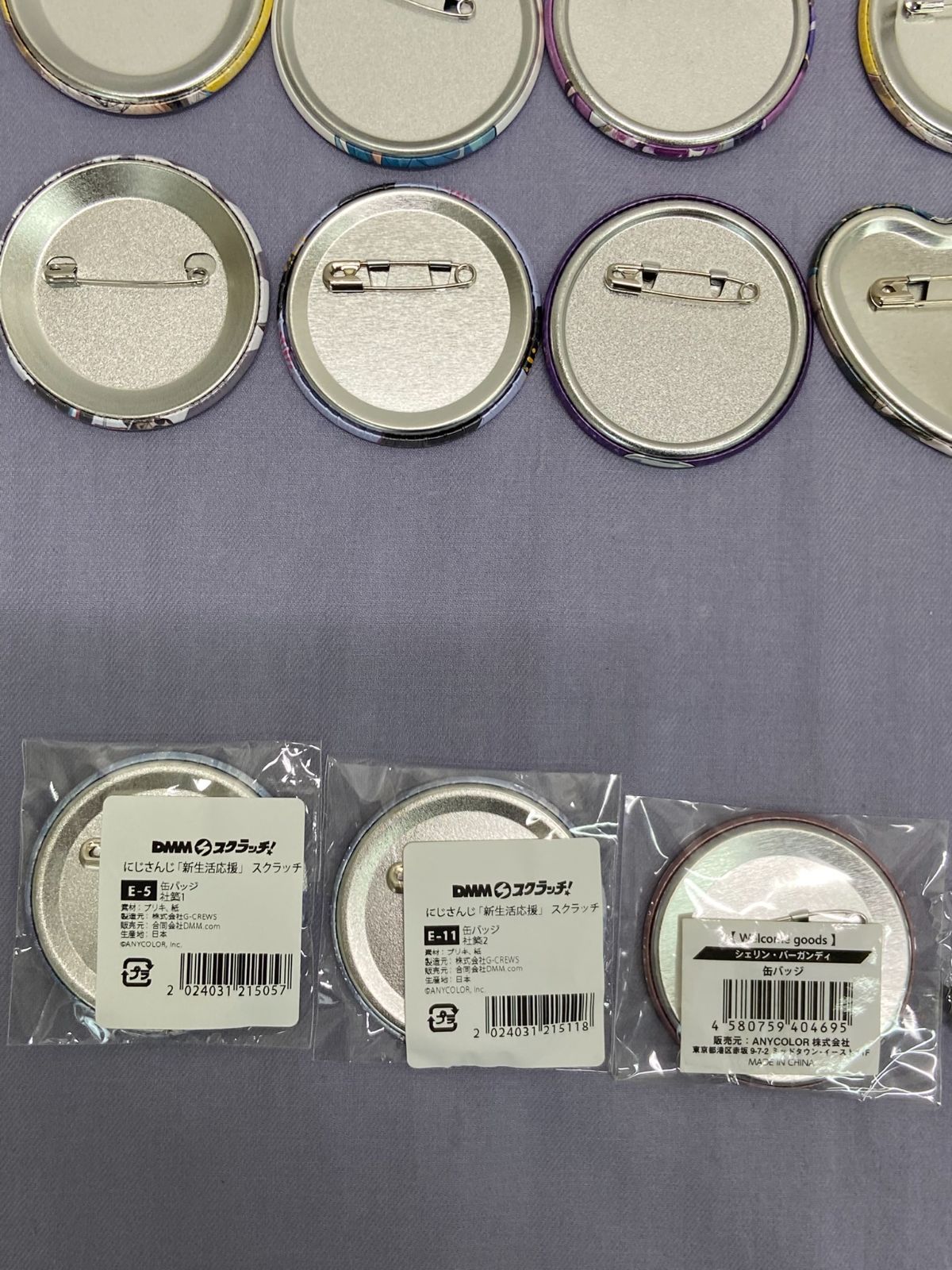 ファルガー・オーヴィド 缶バッジ Fulgur Ovid - Badge - Nijisanji EN