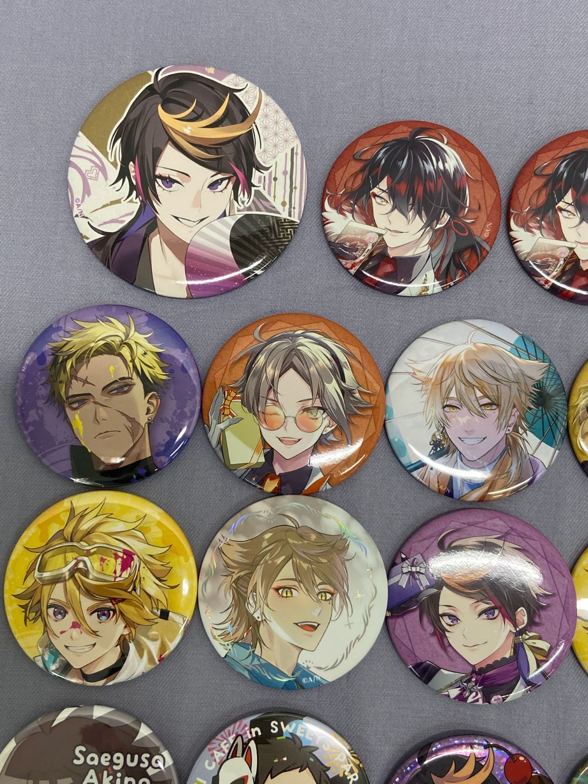 にじさんじ 缶バッジ まとめ セット 闇ノシュウ ヴォックスアクマ